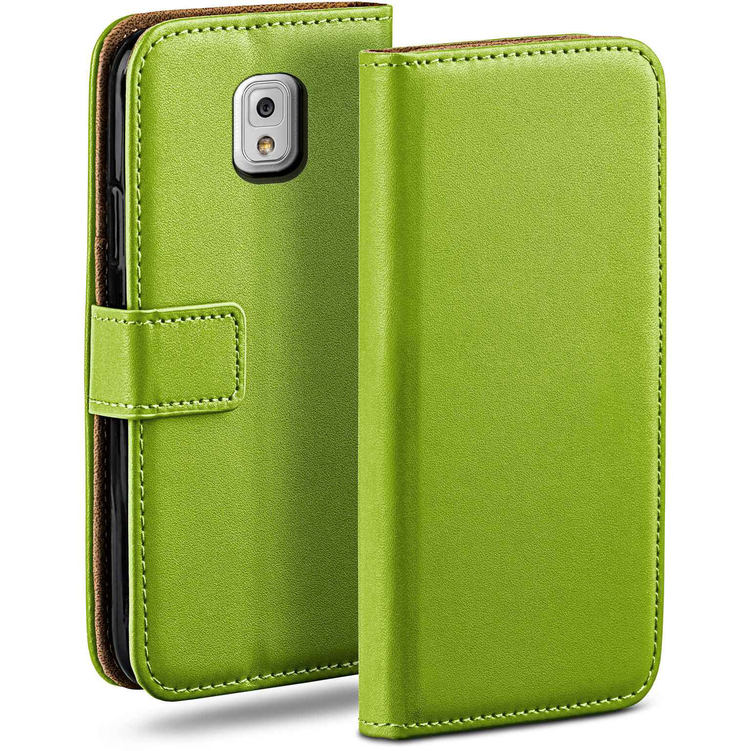moex Book Case für Samsung Galaxy Note 3 Klapphülle mit Kartenfach Hauptbild