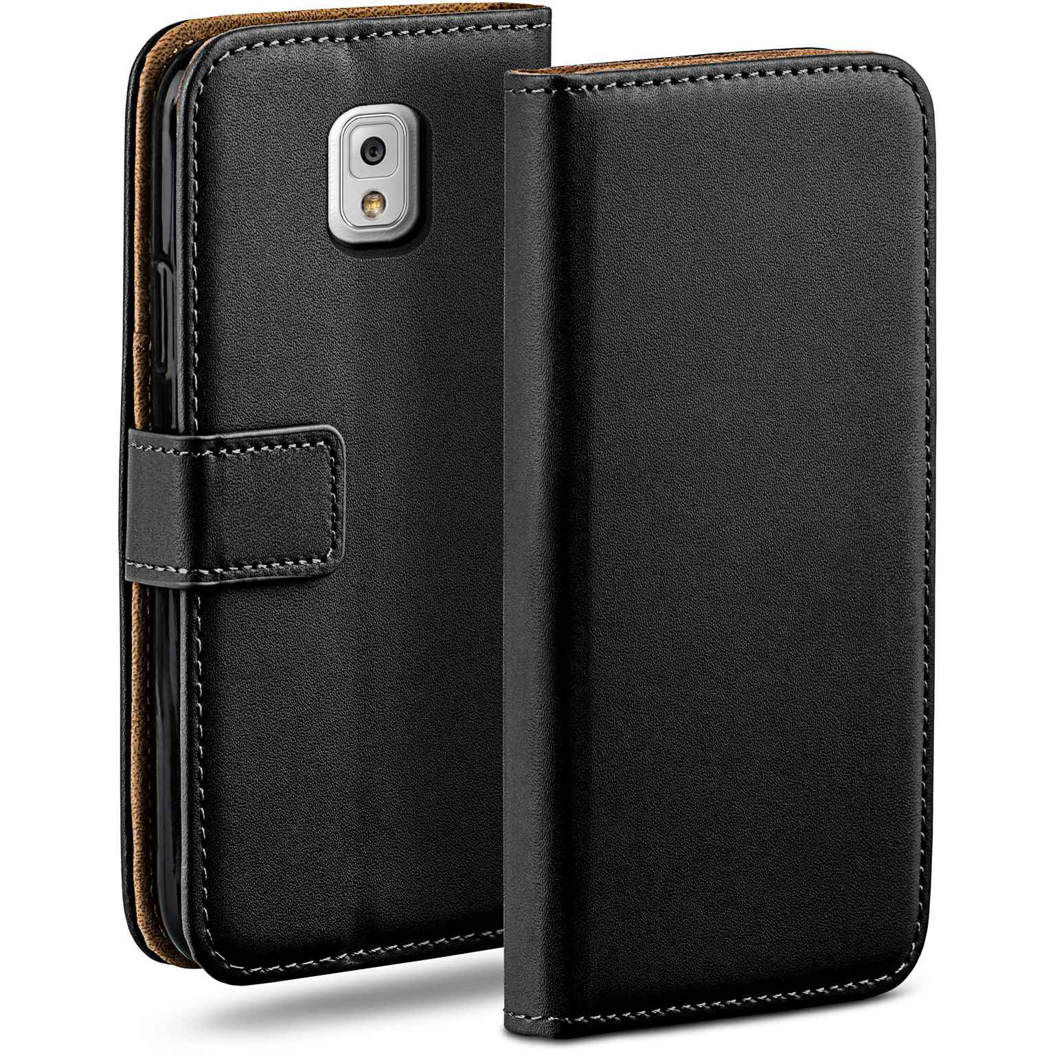 moex Book Case für Samsung Galaxy Note 3 Klapphülle mit Kartenfach – undefined