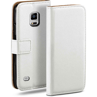 moex Book Case für Samsung Galaxy Note 4 Klapphülle mit Kartenfach – Pearl-White moex Book Case für Samsung Galaxy Note 4 Klapphülle mit Kartenfach – Pearl-White