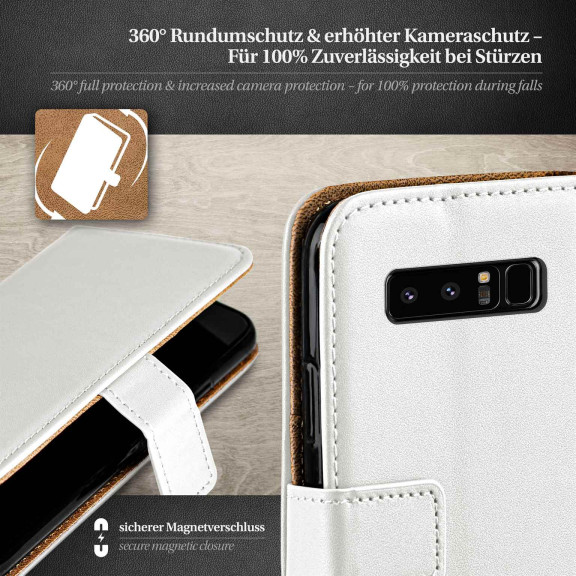 moex Book Case für Samsung Galaxy Note 8 Klapphülle mit Kartenfach – Weiteres Produktbild 3 moex Book Case für Samsung Galaxy Note 8 Klapphülle mit Kartenfach – Weiteres Produktbild 3