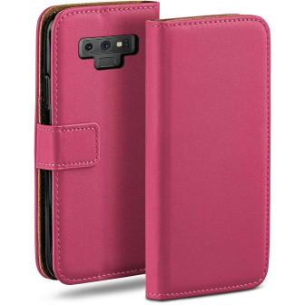 moex Book Case für Samsung Galaxy Note 9 Klapphülle mit Kartenfach – Berry-Fuchsia moex Book Case für Samsung Galaxy Note 9 Klapphülle mit Kartenfach – Berry-Fuchsia