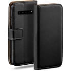 moex Book Case für Samsung Galaxy S10 5G Klapphülle mit Kartenfach – Weiteres Produktbild 1