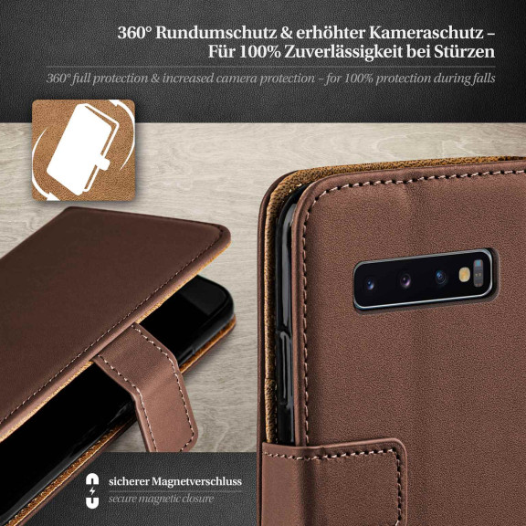 moex Book Case für Samsung Galaxy S10 Plus Klapphülle mit Kartenfach – Weiteres Produktbild 3 moex Book Case für Samsung Galaxy S10 Plus Klapphülle mit Kartenfach – Weiteres Produktbild 3