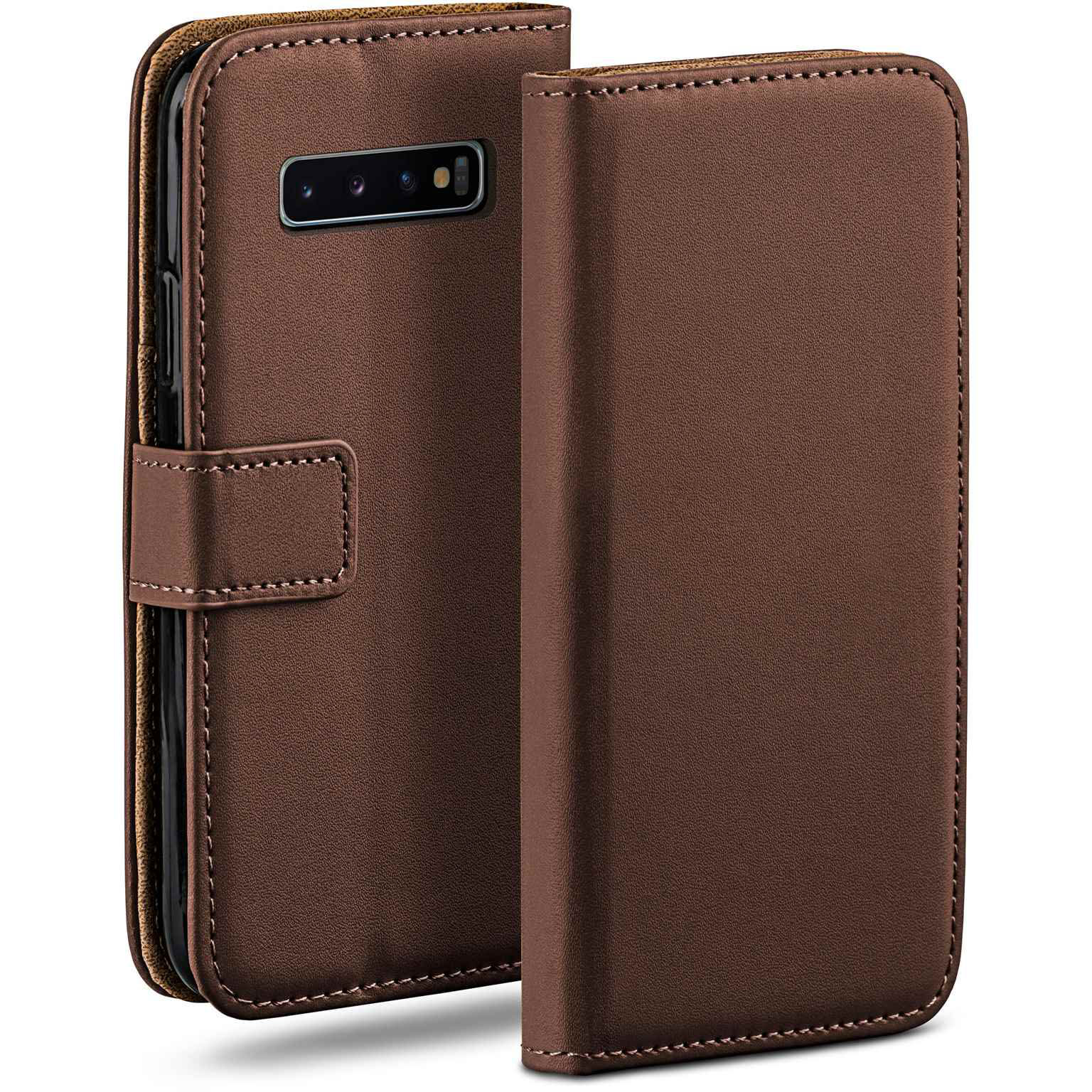 moex Book Case für Samsung Galaxy S10 Klapphülle mit Kartenfach – Weiteres Produktbild 1