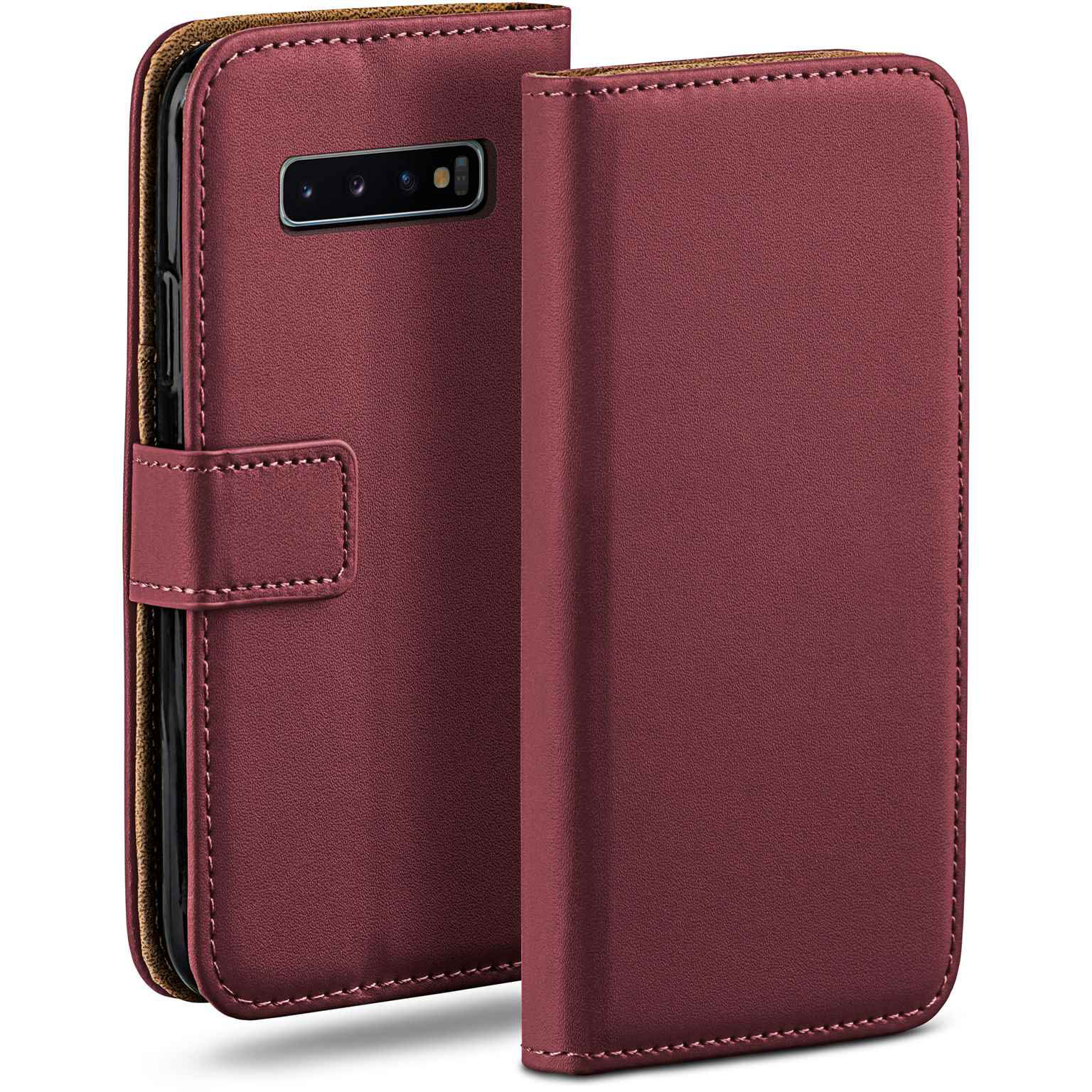 moex Book Case für Samsung Galaxy S10 Klapphülle mit Kartenfach – undefined