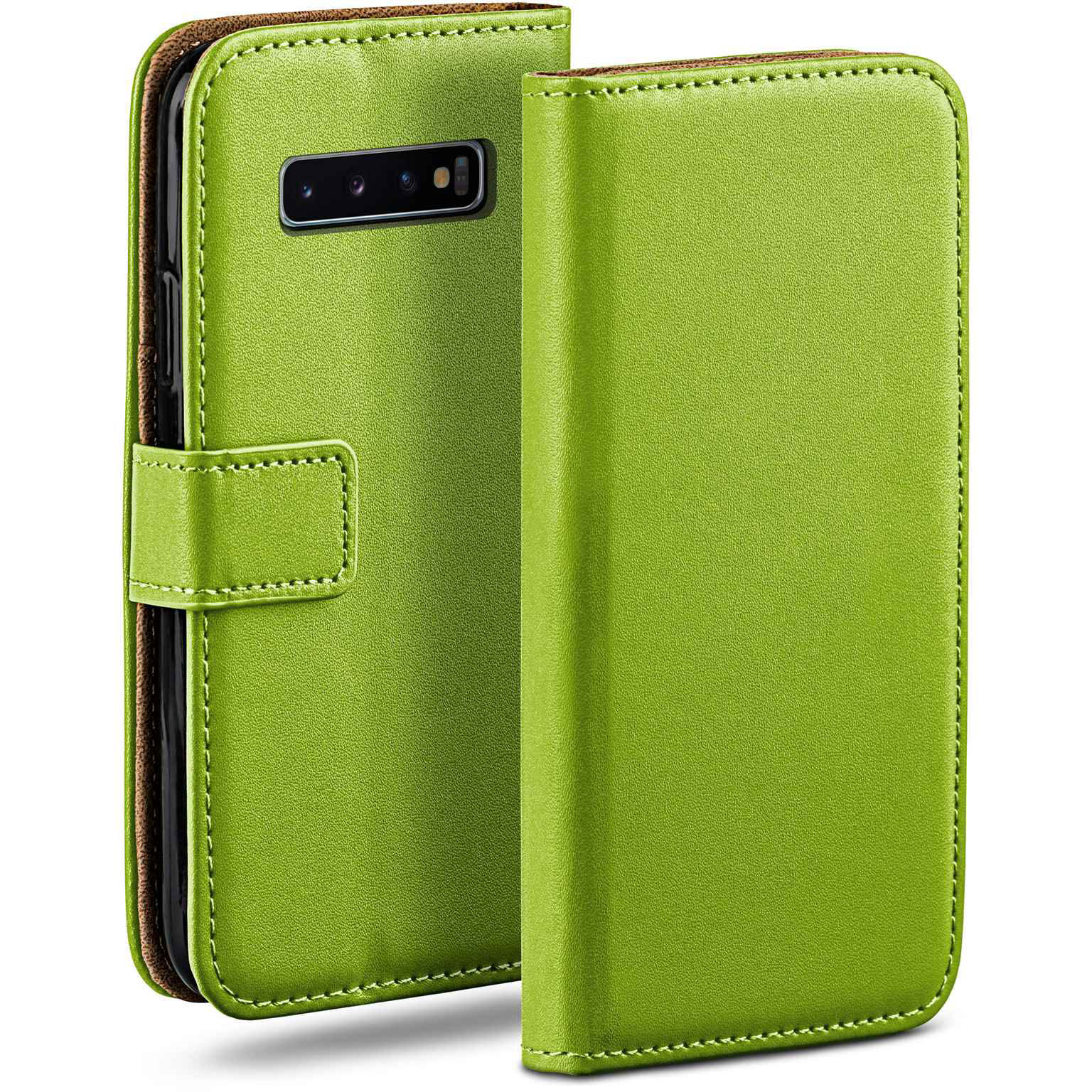 moex Book Case für Samsung Galaxy S10 Klapphülle mit Kartenfach – Weiteres Produktbild 1