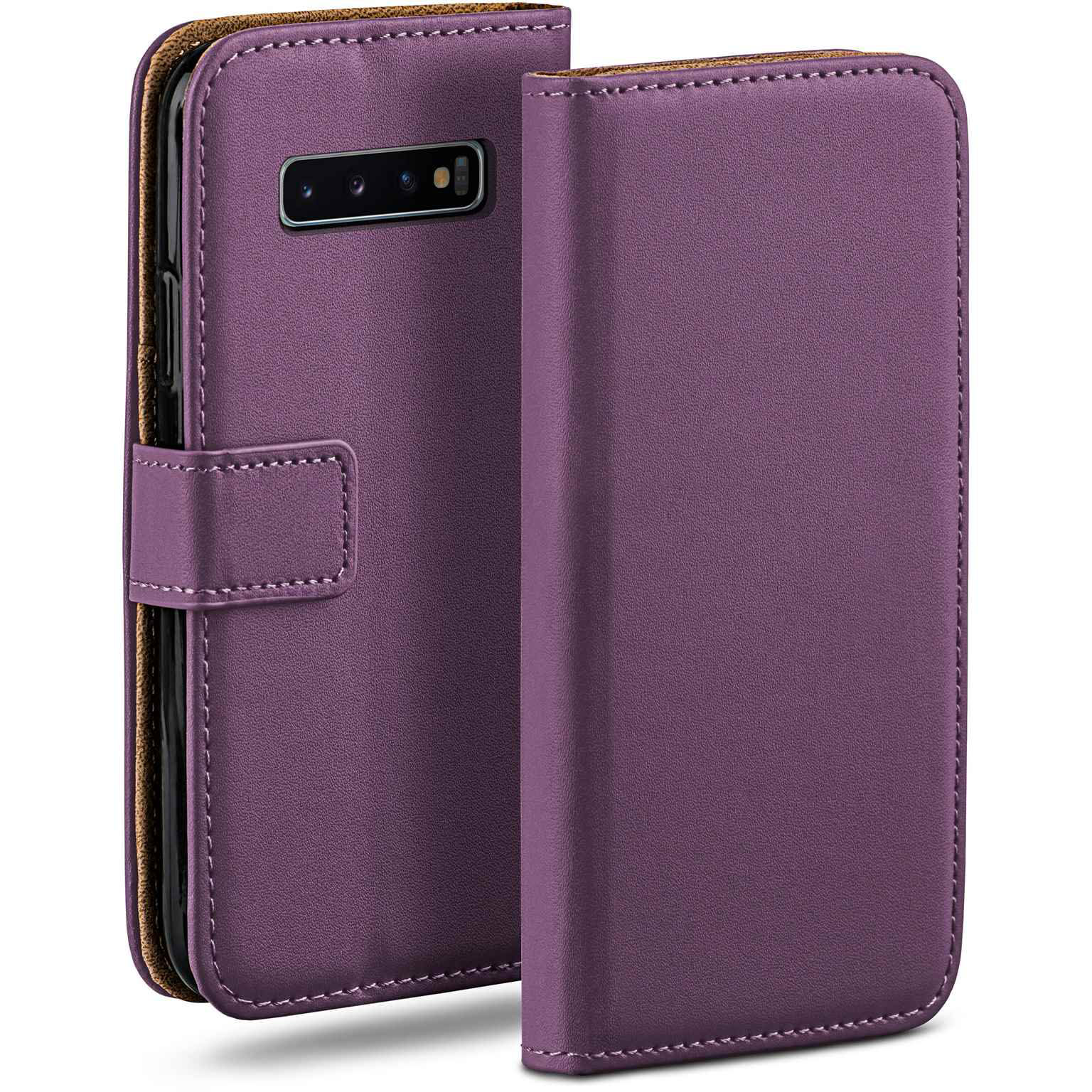 moex Book Case für Samsung Galaxy S10 Klapphülle mit Kartenfach Hauptbild
