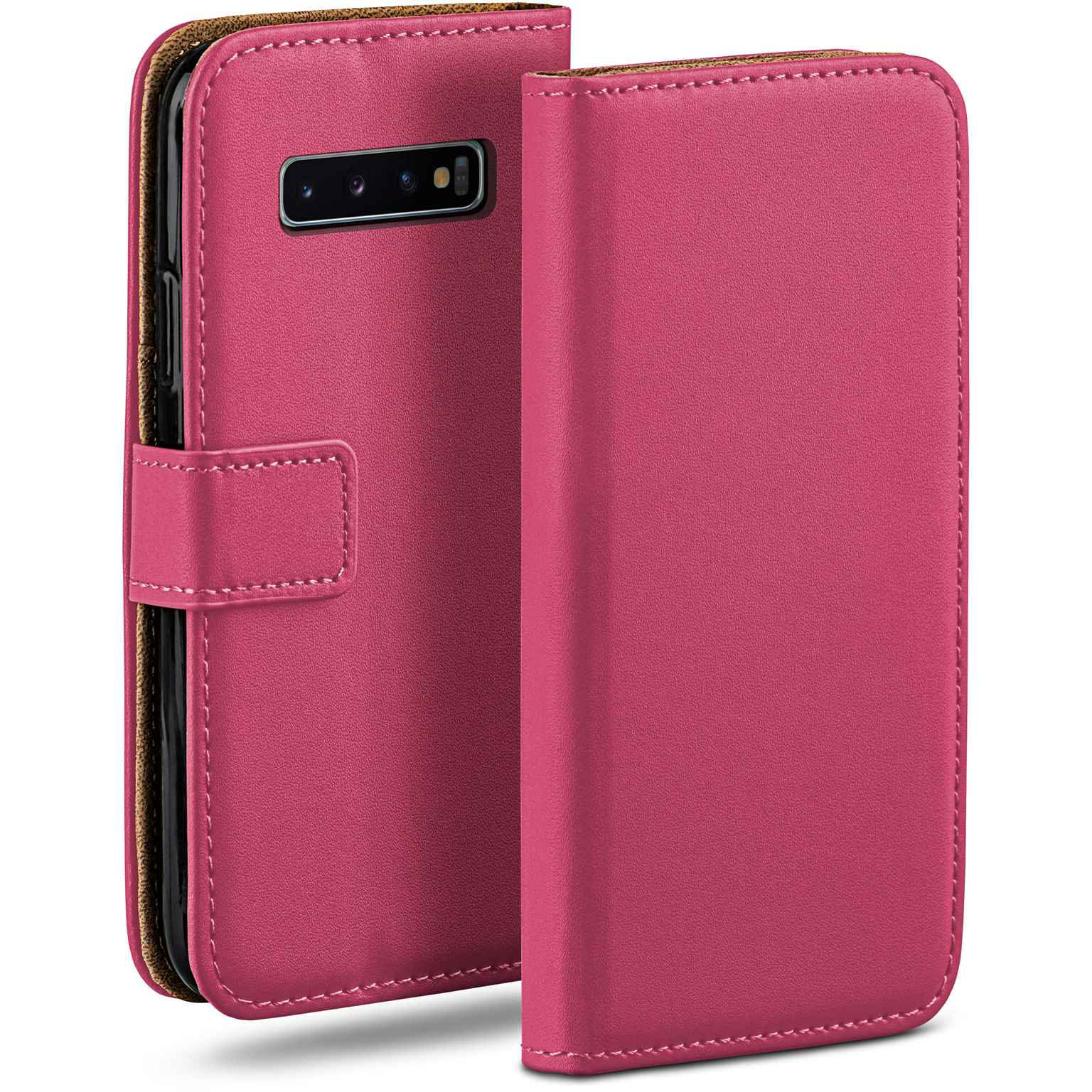 moex Book Case für Samsung Galaxy S10 Klapphülle mit Kartenfach Hauptbild