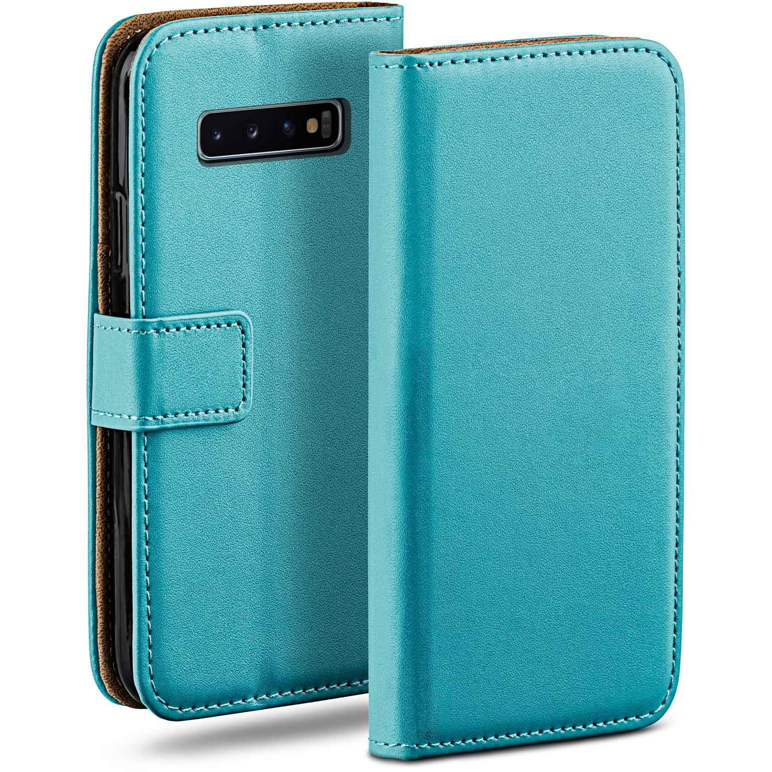 moex Book Case für Samsung Galaxy S10 Klapphülle mit Kartenfach – Weiteres Produktbild 1
