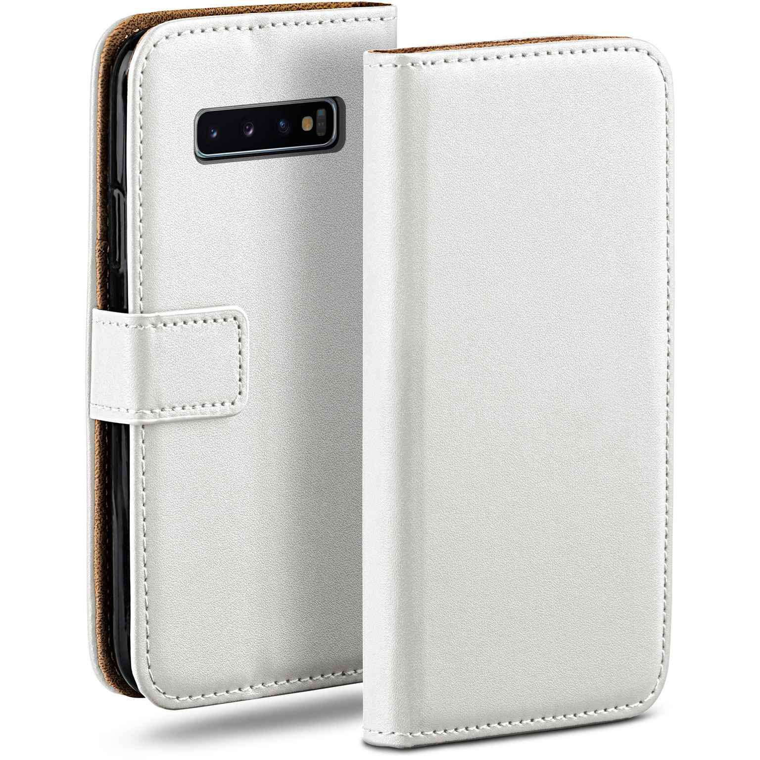 moex Book Case für Samsung Galaxy S10 Klapphülle mit Kartenfach Hauptbild