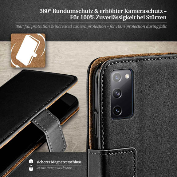 moex Book Case für Samsung Galaxy S20 FE 5G Klapphülle mit Kartenfach – Weiteres Produktbild 3 moex Book Case für Samsung Galaxy S20 FE 5G Klapphülle mit Kartenfach – Weiteres Produktbild 3