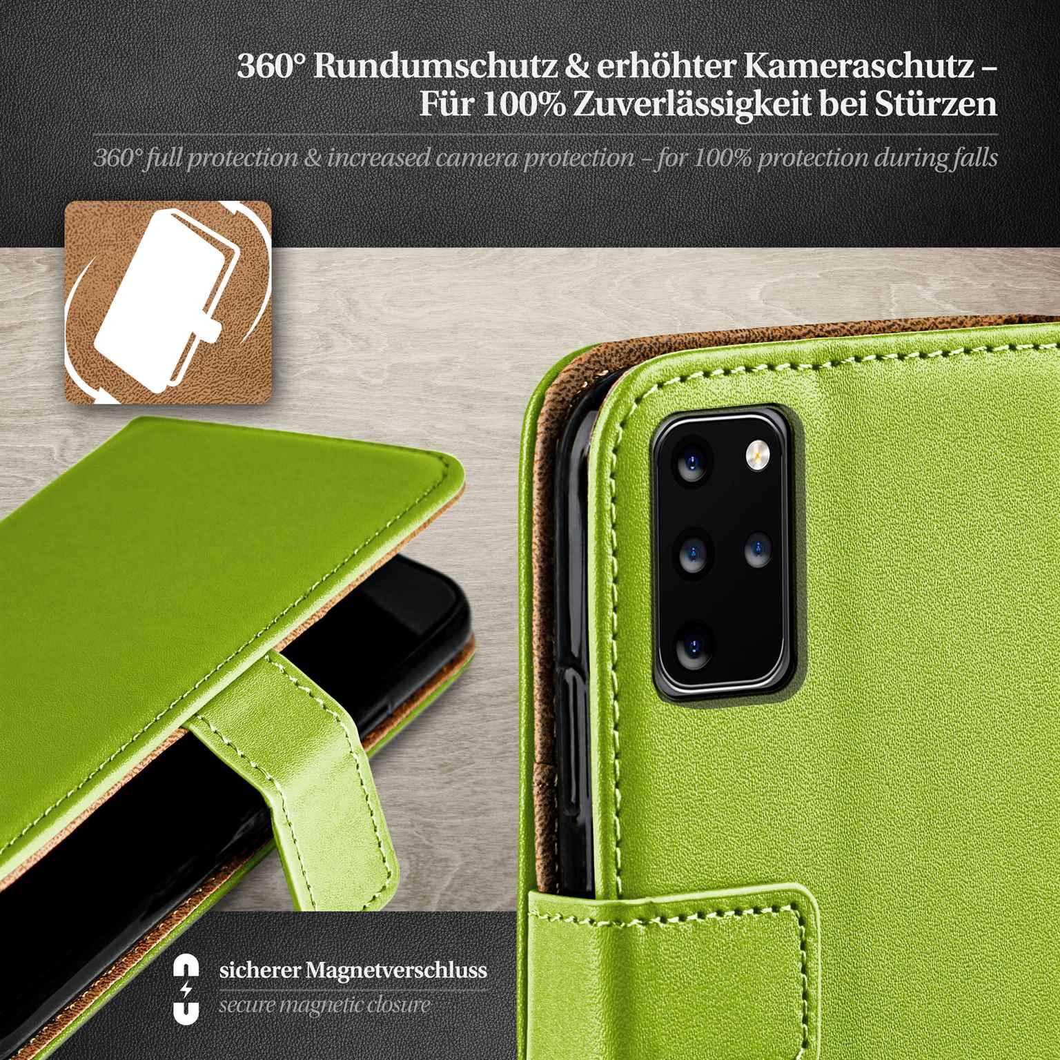 moex Book Case für Samsung Galaxy S20 Plus 5G Klapphülle mit Kartenfach – Weiteres Produktbild 3 moex Book Case für Samsung Galaxy S20 Plus 5G Klapphülle mit Kartenfach – Weiteres Produktbild 3