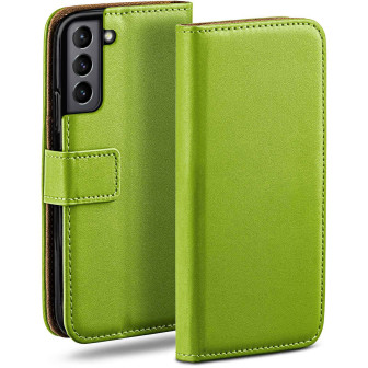 moex Book Case für Samsung Galaxy S21 FE 5G Klapphülle mit Kartenfach – Lime-Green moex Book Case für Samsung Galaxy S21 FE 5G Klapphülle mit Kartenfach – Lime-Green
