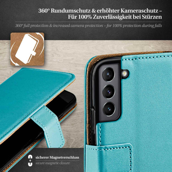 moex Book Case für Samsung Galaxy S21 FE 5G Klapphülle mit Kartenfach – Weiteres Produktbild 3 moex Book Case für Samsung Galaxy S21 FE 5G Klapphülle mit Kartenfach – Weiteres Produktbild 3