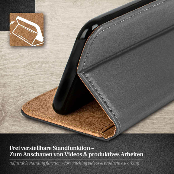 moex Book Case für Samsung Galaxy S22 Plus Klapphülle mit Kartenfach – Weiteres Produktbild 2 moex Book Case für Samsung Galaxy S22 Plus Klapphülle mit Kartenfach – Weiteres Produktbild 2