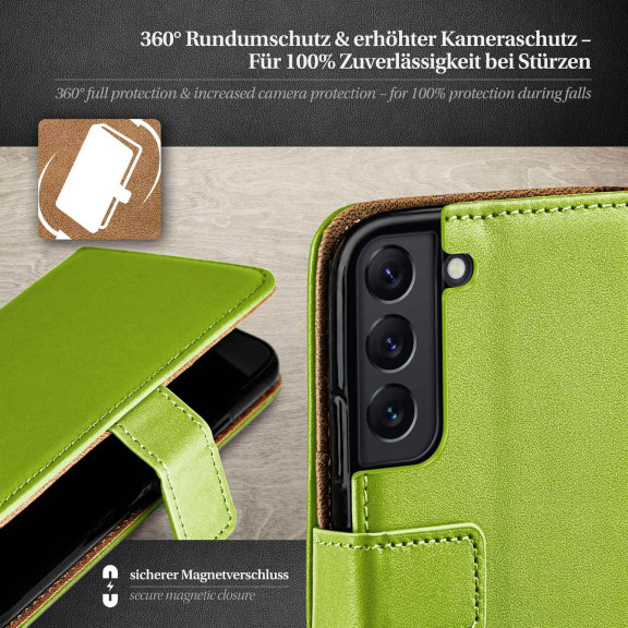 moex Book Case für Samsung Galaxy S22 Plus Klapphülle mit Kartenfach – Weiteres Produktbild 3 moex Book Case für Samsung Galaxy S22 Plus Klapphülle mit Kartenfach – Weiteres Produktbild 3