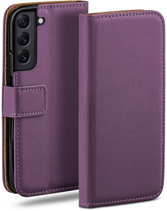 moex Book Case für Samsung Galaxy S22 Plus Klapphülle mit Kartenfach – Indigo-Violet moex Book Case für Samsung Galaxy S22 Plus Klapphülle mit Kartenfach – Indigo-Violet