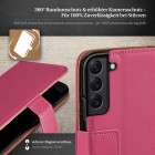 moex Book Case für Samsung Galaxy S22 Plus Klapphülle mit Kartenfach – Weiteres Produktbild 3