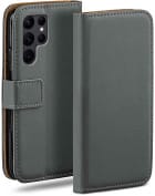 moex Book Case für Samsung Galaxy S22 Ultra Klapphülle mit Kartenfach – Weiteres Produktbild 1