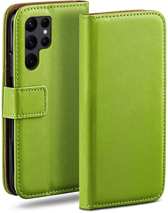 moex Book Case für Samsung Galaxy S22 Ultra Klapphülle mit Kartenfach – Weiteres Produktbild 1