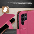 moex Book Case für Samsung Galaxy S22 Ultra Klapphülle mit Kartenfach – Weiteres Produktbild 3