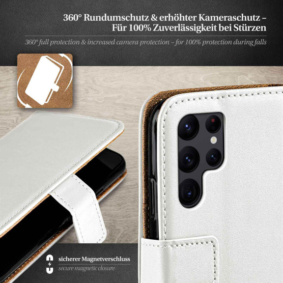 moex Book Case für Samsung Galaxy S22 Ultra Klapphülle mit Kartenfach – Weiteres Produktbild 3 moex Book Case für Samsung Galaxy S22 Ultra Klapphülle mit Kartenfach – Weiteres Produktbild 3