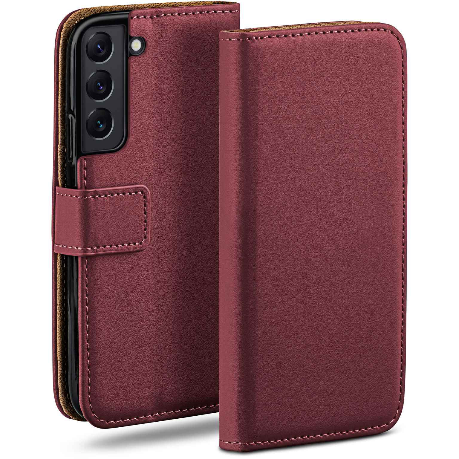 moex Book Case für Samsung Galaxy S22 Klapphülle mit Kartenfach – Weiteres Produktbild 1 moex Book Case für Samsung Galaxy S22 Klapphülle mit Kartenfach – Weiteres Produktbild 1