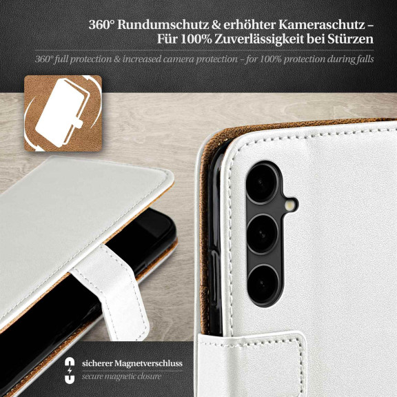 moex Book Case für Samsung Galaxy S23 FE Klapphülle mit Kartenfach – Weiteres Produktbild 3 moex Book Case für Samsung Galaxy S23 FE Klapphülle mit Kartenfach – Weiteres Produktbild 3