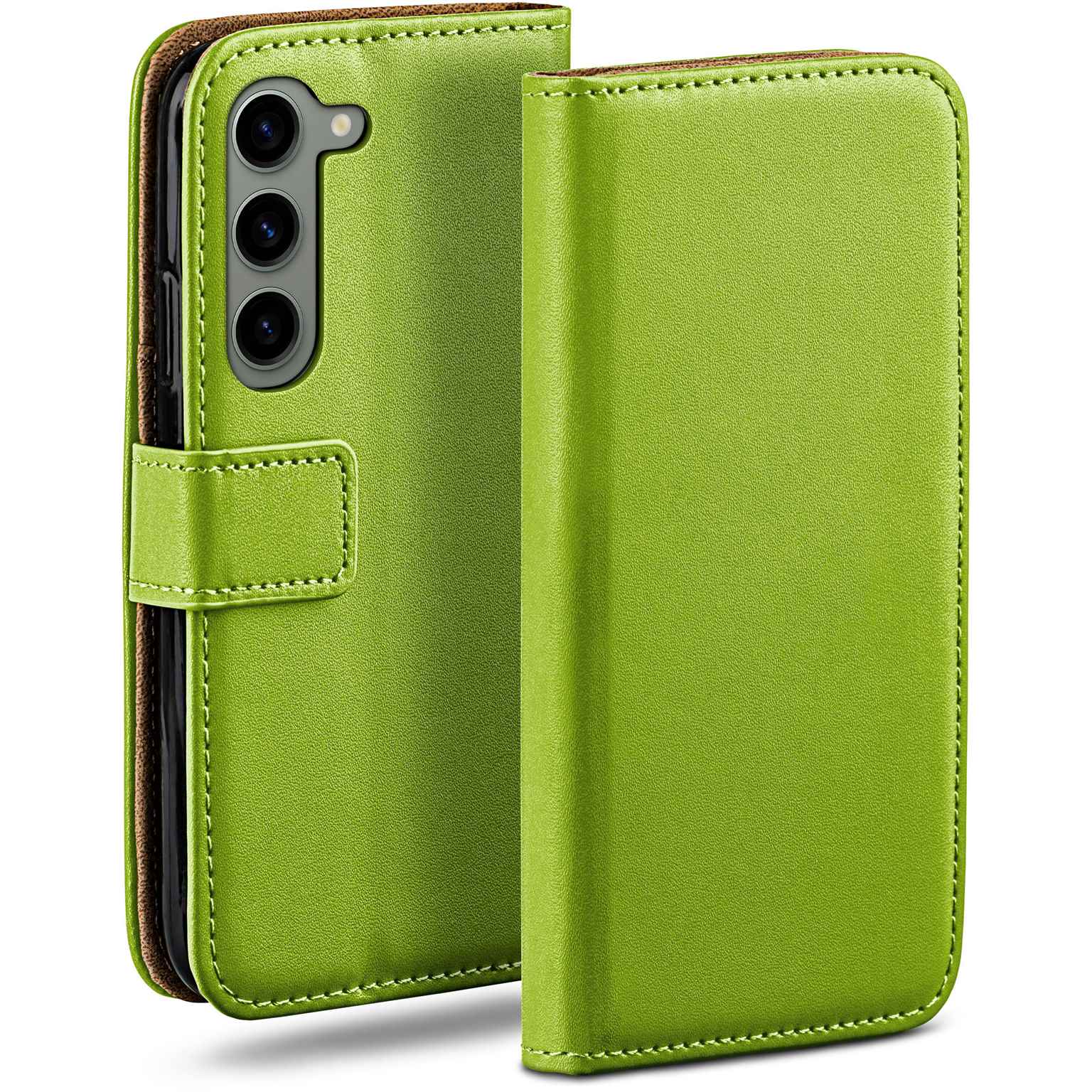 moex Book Case für Samsung Galaxy S23 Plus Klapphülle mit Kartenfach – Weiteres Produktbild 1