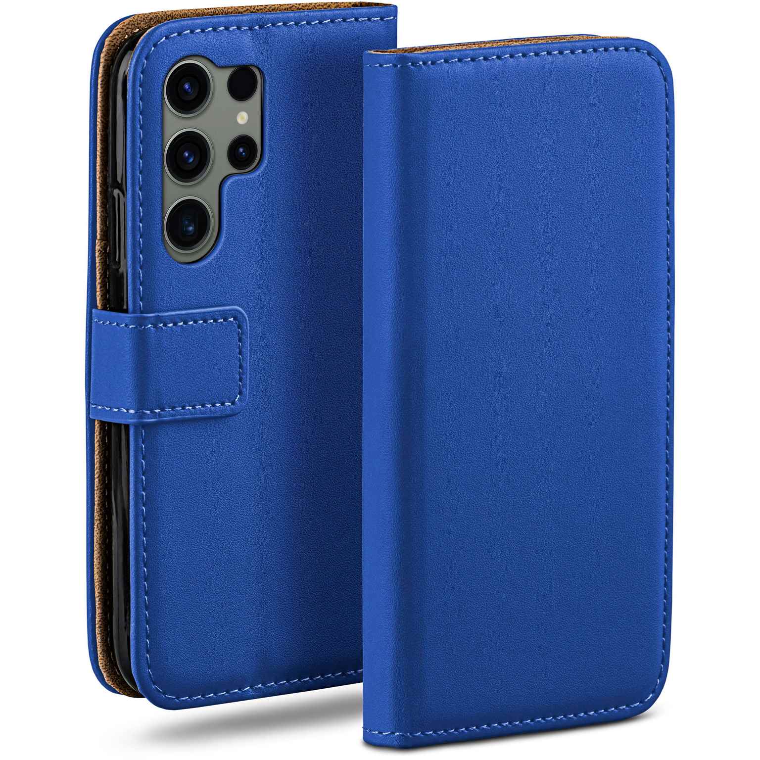 moex Book Case für Samsung Galaxy S23 Ultra Klapphülle mit Kartenfach – Weiteres Produktbild 1