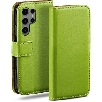 moex Book Case für Samsung Galaxy S23 Ultra Klapphülle mit Kartenfach – Lime-Green moex Book Case für Samsung Galaxy S23 Ultra Klapphülle mit Kartenfach – Lime-Green