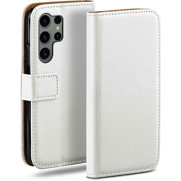 moex Book Case für Samsung Galaxy S23 Ultra Klapphülle mit Kartenfach – Weiteres Produktbild 1