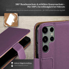 moex Book Case für Samsung Galaxy S24 Ultra Klapphülle mit Kartenfach – Weiteres Produktbild 3