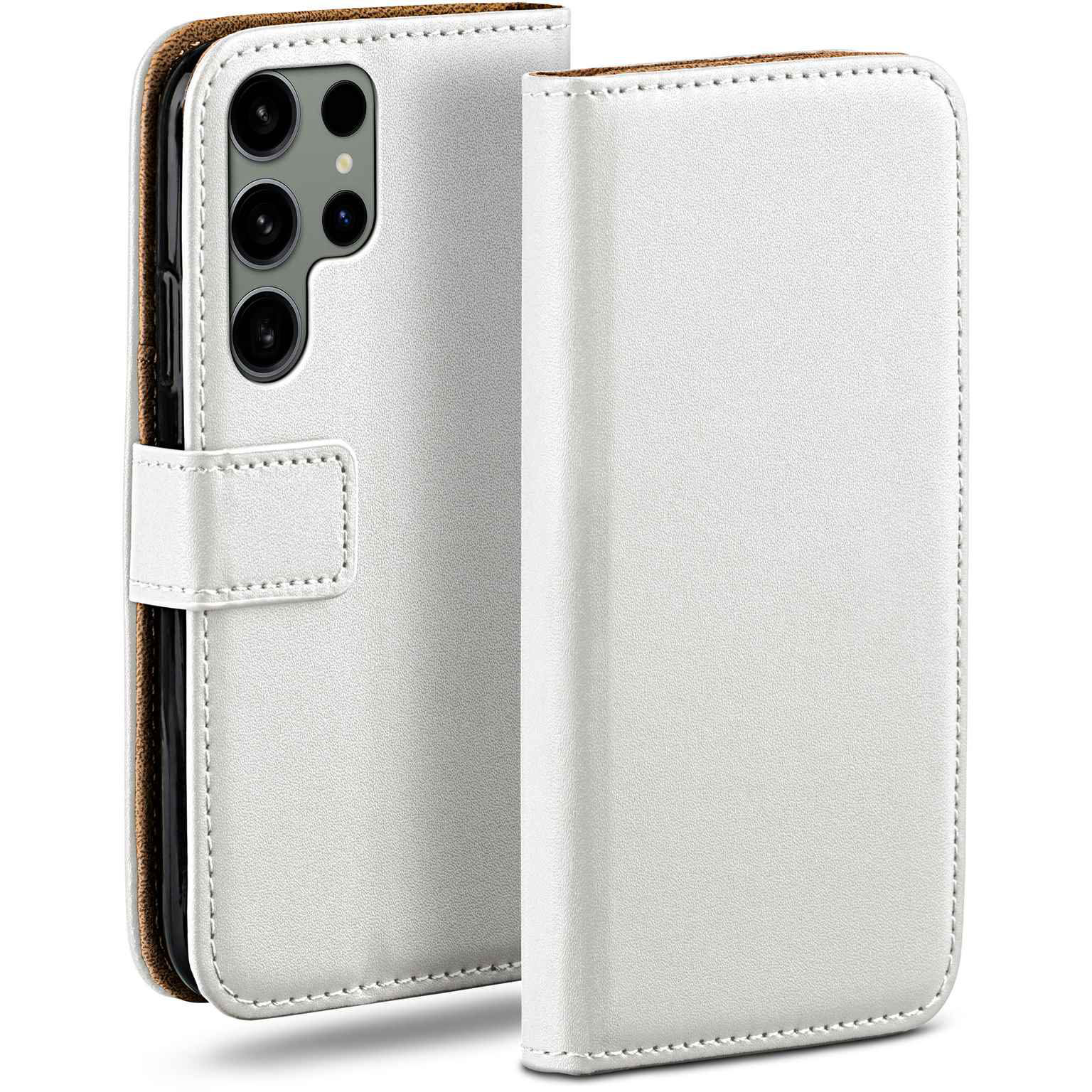 moex Book Case für Samsung Galaxy S24 Ultra Klapphülle mit Kartenfach – Weiteres Produktbild 1