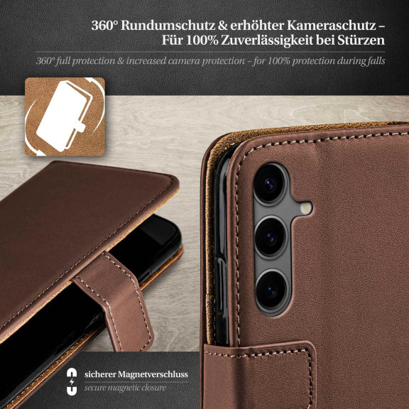 moex Book Case für Samsung Galaxy S24 Klapphülle mit Kartenfach – Weiteres Produktbild 3 moex Book Case für Samsung Galaxy S24 Klapphülle mit Kartenfach – Weiteres Produktbild 3