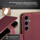 moex Book Case für Samsung Galaxy S24 Klapphülle mit Kartenfach – Weiteres Produktbild 3