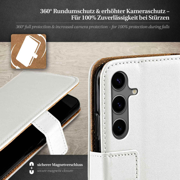 moex Book Case für Samsung Galaxy S24 Klapphülle mit Kartenfach – Weiteres Produktbild 3 moex Book Case für Samsung Galaxy S24 Klapphülle mit Kartenfach – Weiteres Produktbild 3