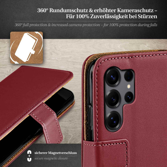 moex Book Case für Samsung Galaxy S25 Ultra Klapphülle mit Kartenfach – Weiteres Produktbild 3 moex Book Case für Samsung Galaxy S25 Ultra Klapphülle mit Kartenfach – Weiteres Produktbild 3