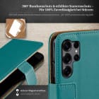 moex Book Case für Samsung Galaxy S25 Ultra Klapphülle mit Kartenfach – Weiteres Produktbild 3