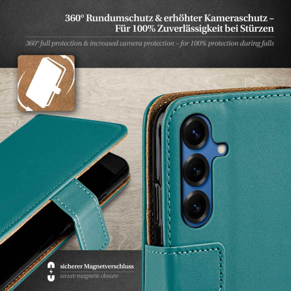 moex Book Case für Samsung Galaxy S25 Klapphülle mit Kartenfach – Weiteres Produktbild 3 moex Book Case für Samsung Galaxy S25 Klapphülle mit Kartenfach – Weiteres Produktbild 3