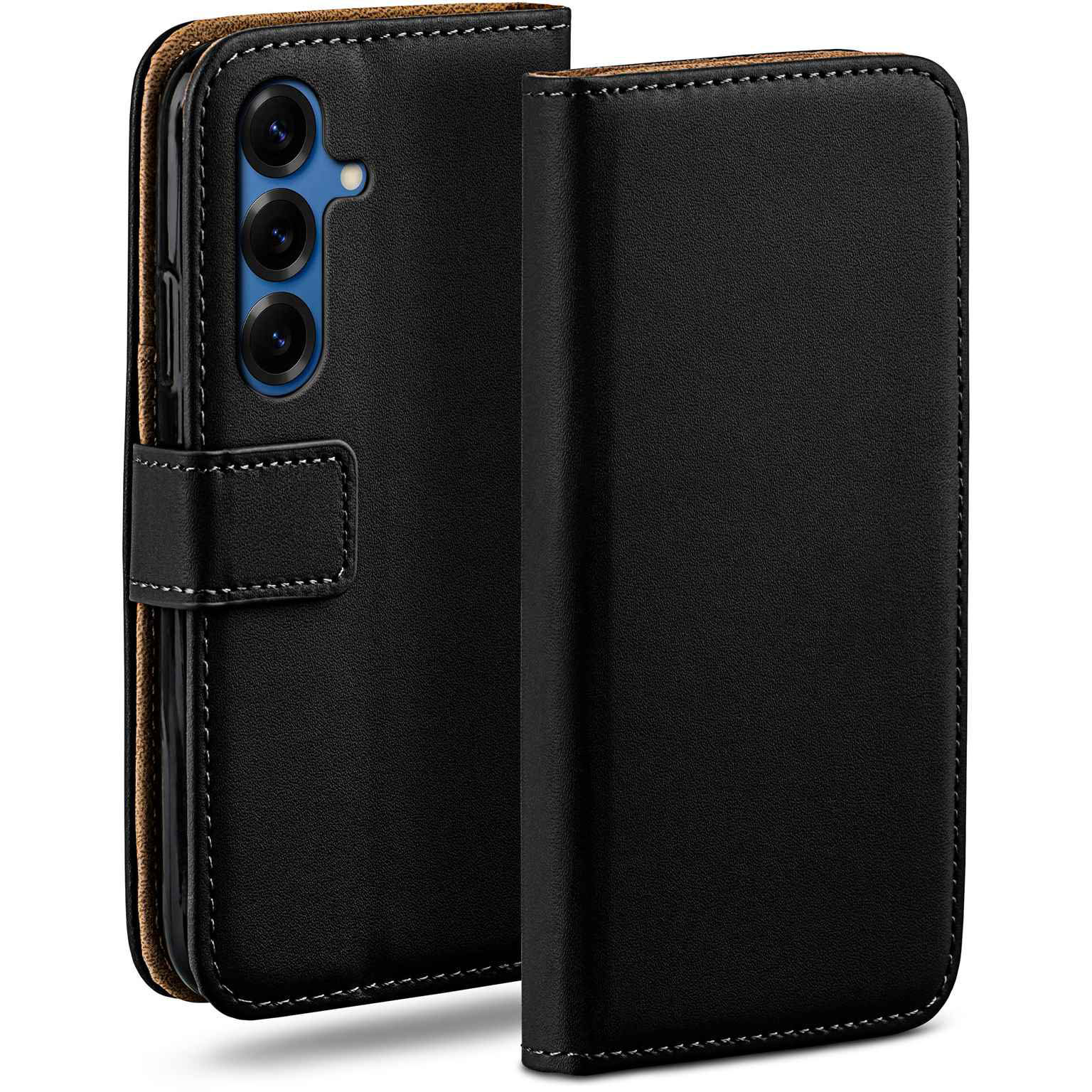moex Book Case für Samsung Galaxy S25 Klapphülle mit Kartenfach – undefined