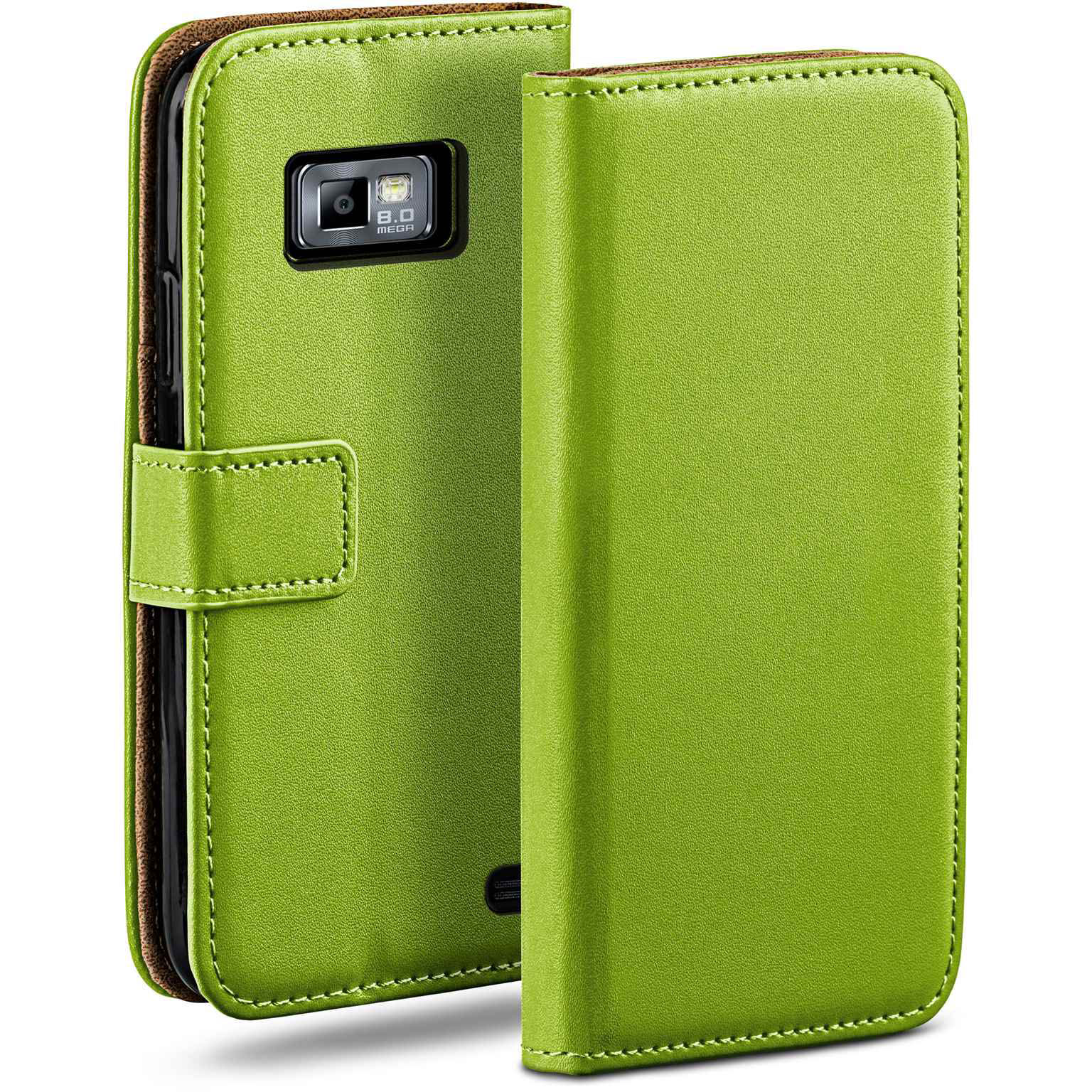 moex Book Case für Samsung Galaxy S2 Plus Klapphülle mit Kartenfach – Weiteres Produktbild 1 moex Book Case für Samsung Galaxy S2 Plus Klapphülle mit Kartenfach – Weiteres Produktbild 1