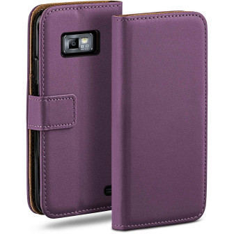 moex Book Case für Samsung Galaxy S2 Plus Klapphülle mit Kartenfach – Indigo-Violet moex Book Case für Samsung Galaxy S2 Plus Klapphülle mit Kartenfach – Indigo-Violet