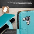 moex Book Case für Samsung Galaxy S3 Mini Klapphülle mit Kartenfach – Weiteres Produktbild 3