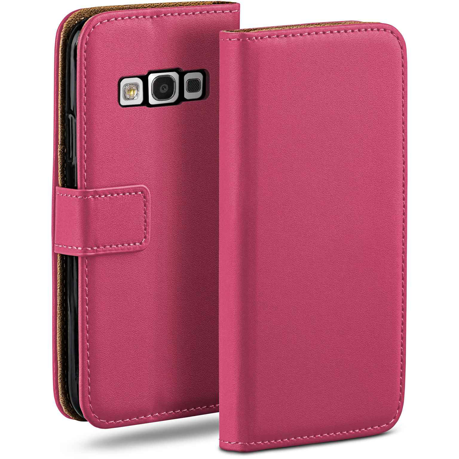 moex Book Case für Samsung Galaxy S3 Klapphülle mit Kartenfach Hauptbild