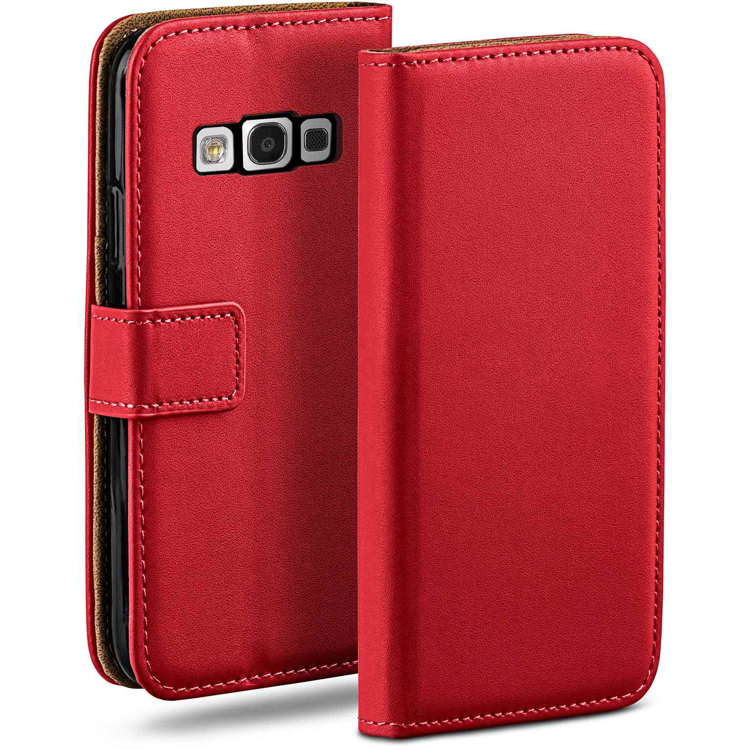 moex Book Case für Samsung Galaxy S3 Neo Klapphülle mit Kartenfach – Weiteres Produktbild 1