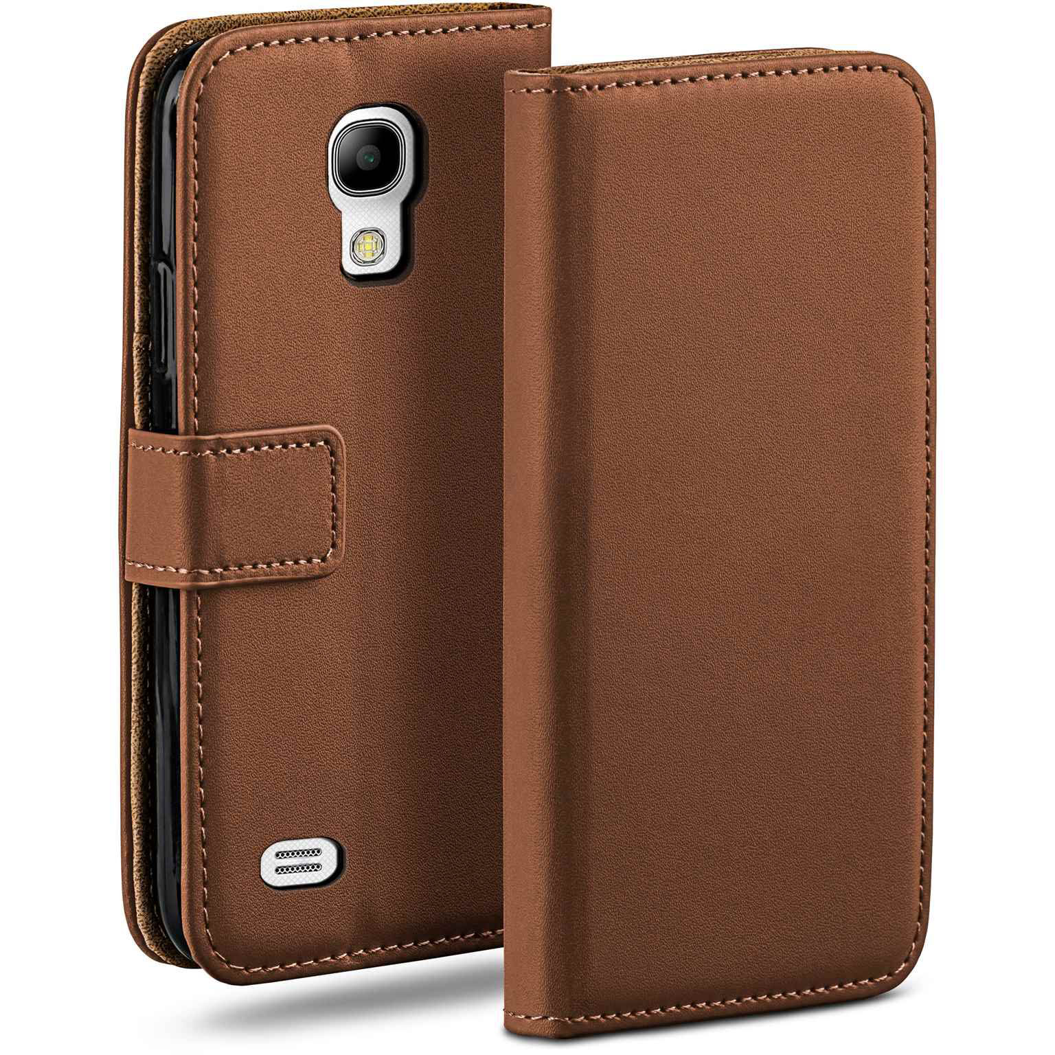 moex Book Case für Samsung Galaxy S4 Mini Klapphülle mit Kartenfach Hauptbild