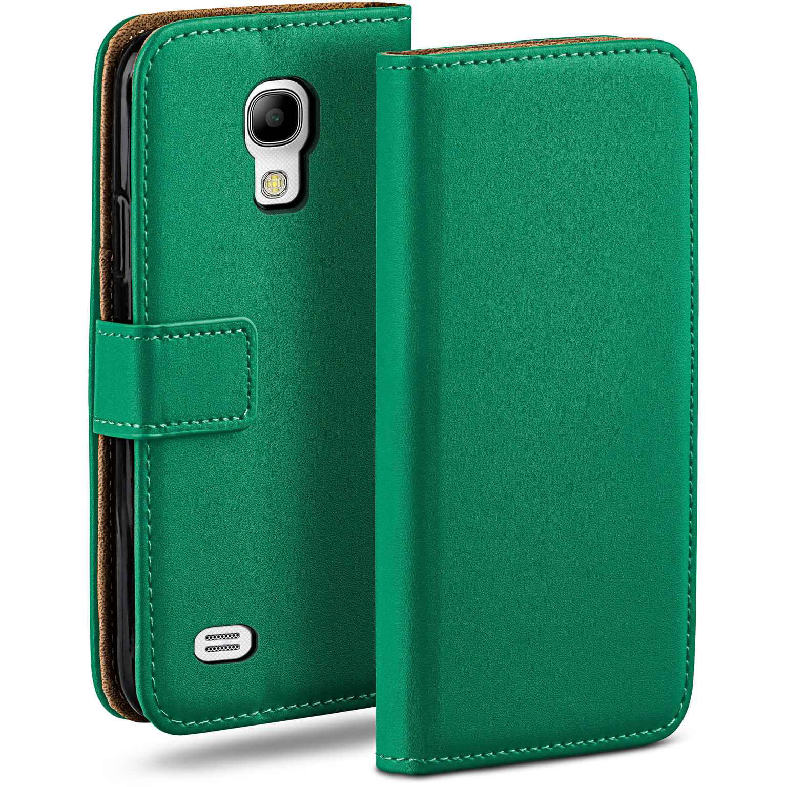 moex Book Case für Samsung Galaxy S4 Mini Klapphülle mit Kartenfach Hauptbild