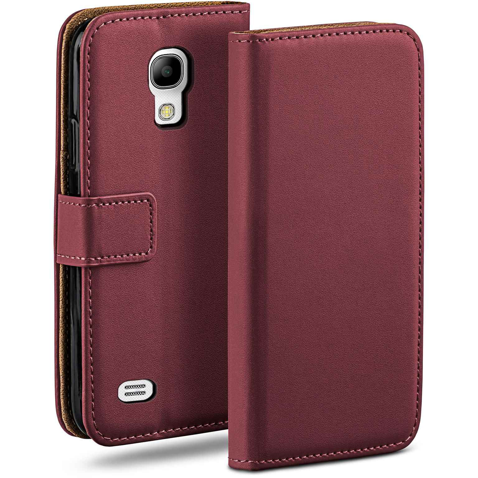 moex Book Case für Samsung Galaxy S4 Mini Klapphülle mit Kartenfach Hauptbild