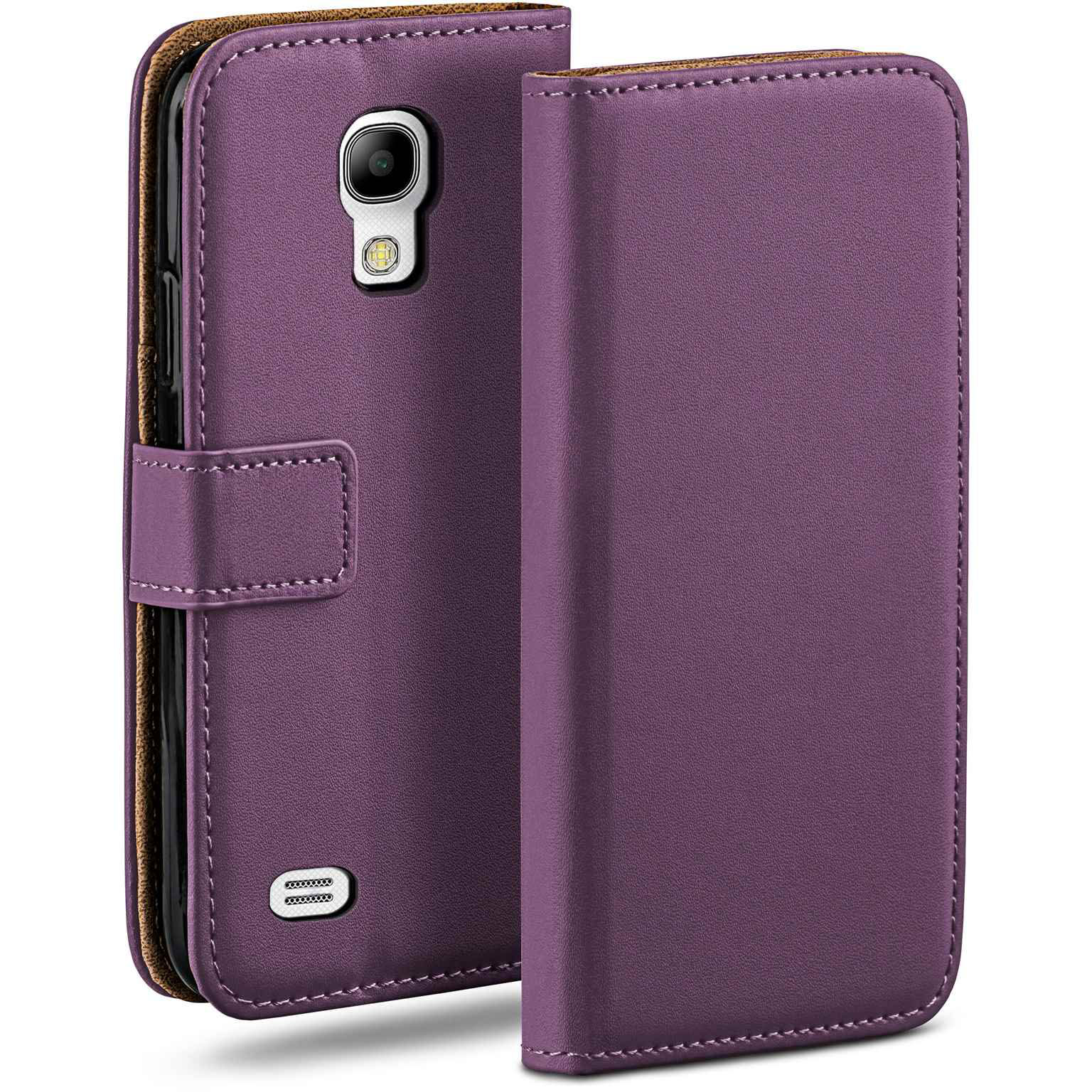 moex Book Case für Samsung Galaxy S4 Mini Klapphülle mit Kartenfach Hauptbild